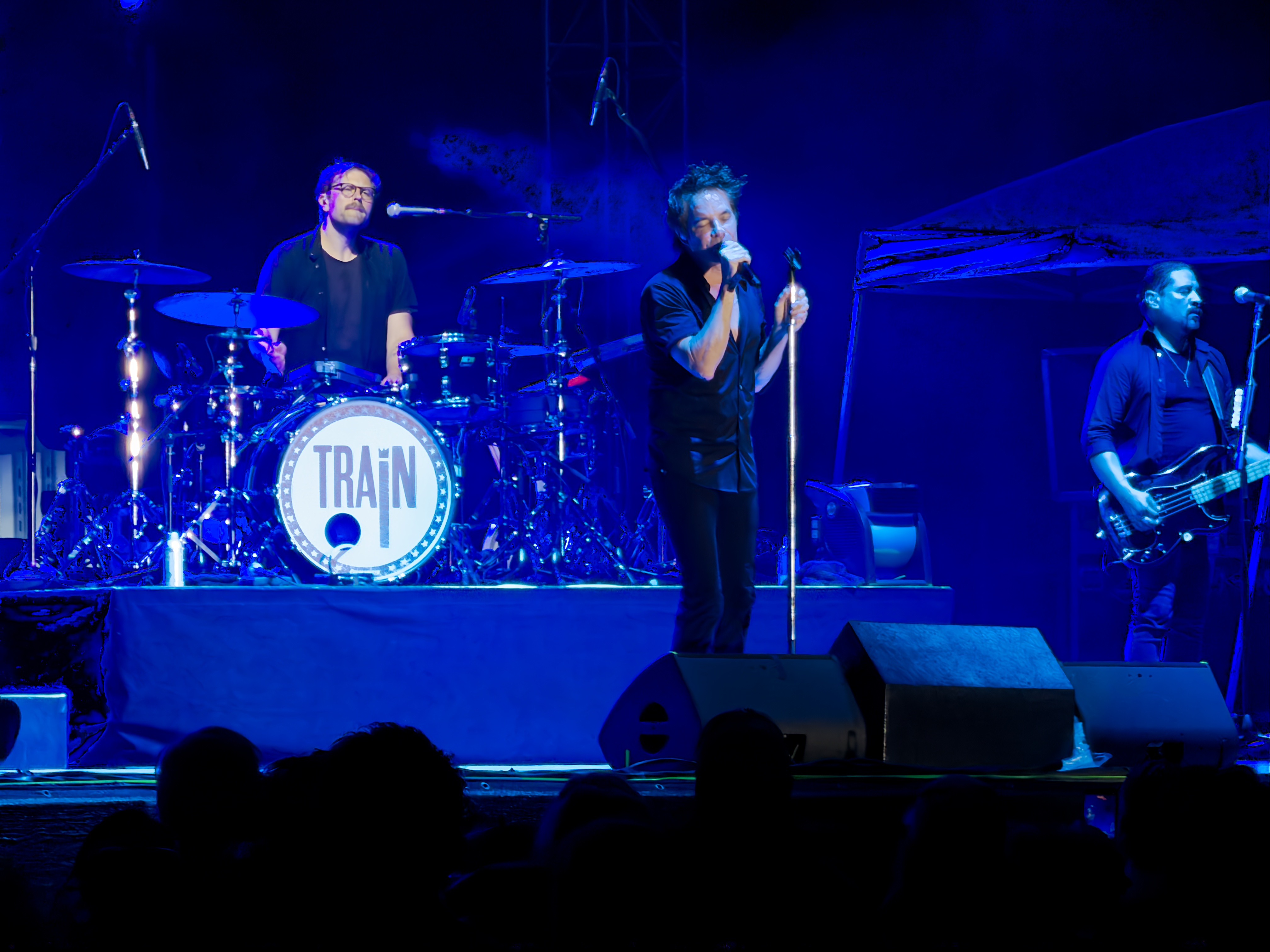 Train concert in Round Rock Texas